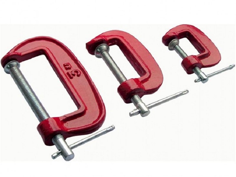 Струбцины "Мини "G" набор 3 шт. 1", 2", 3" - 59230 - купить в АПлайн