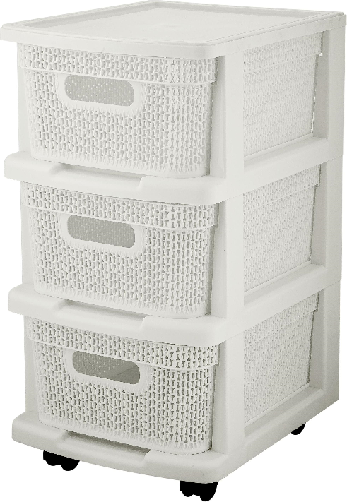 Комод пласт.Keeplex 370х300х520 белое облоко KL379522048