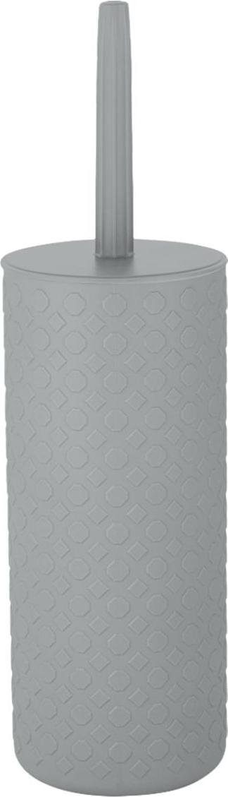 Набор для туалета пласт. СТОКГОЛЬМ подставка + ёршик серый шторм PT502110025PT502110025- купить в АПлайн