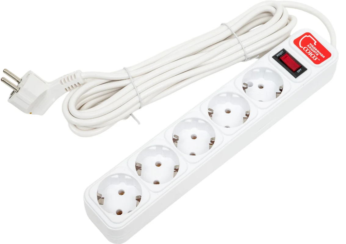 Фильтр сетевой 5 розх5м союз белый арт.1327 (694)