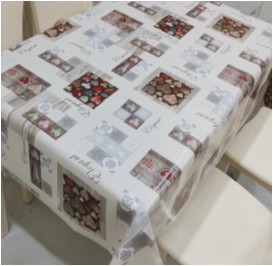 Клеенка Флер на тканевой основе 1,37±3х20м 81904С