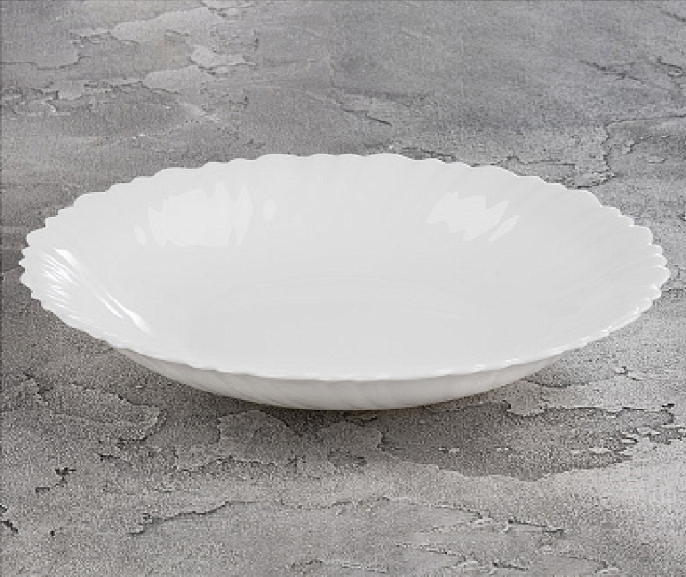 Тарелка стекл. Dolche Vita 600мл суповая 107073