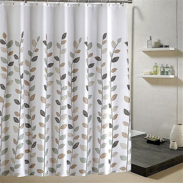 Штора для ванной комнаты "GOTA ROCIO" Leaves 180х200 см 8854 арт. 00016218 /709/