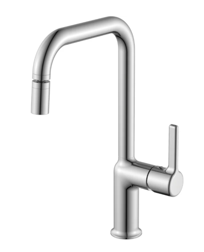 Смеситель для кухни VODA Column высокий излив CLM519