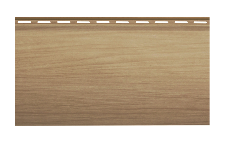 Сайдинг виниловый "Альта-Профиль" Блокхаус Люкс Каштан ВН-01 3,1х0,202м / 0,63м2