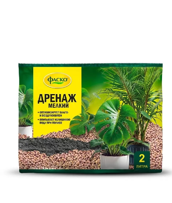 Дренаж керамзитовый мелкий 2л 135616135616- купить в АПлайн