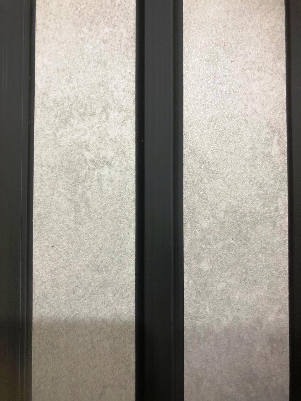 Панель ПВХ Бетон реечная ламинированная 0,125х3м