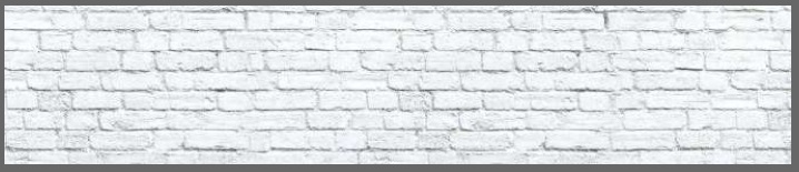 Панель-фартук Состаренный белый кирпич 005 600х2000мм