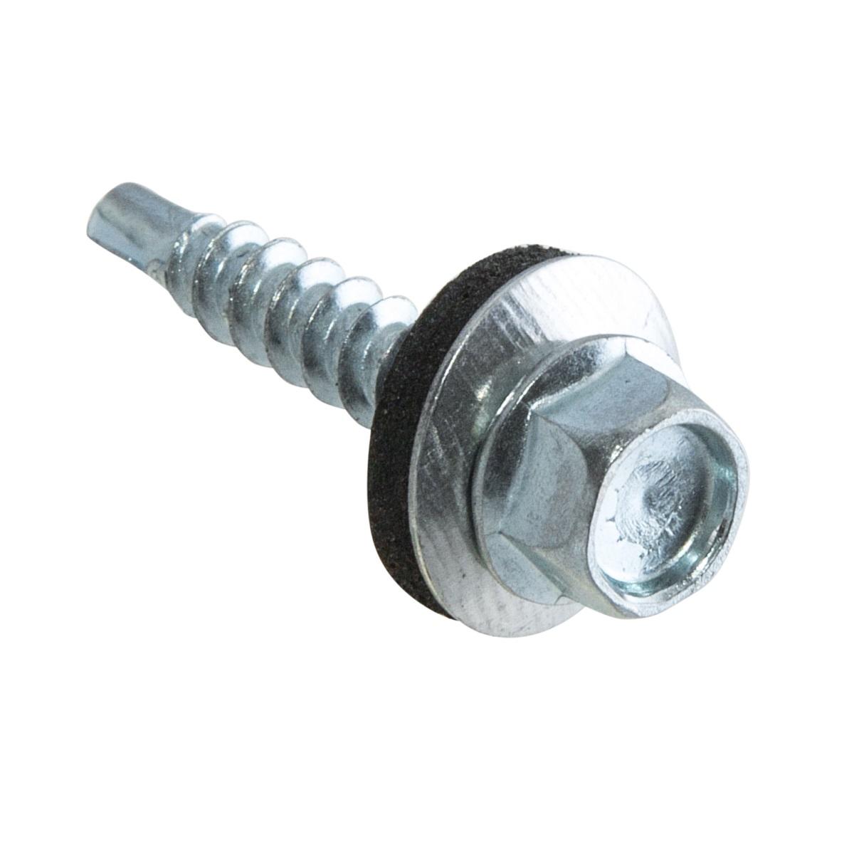 Саморез кровельный 5,5х64 цинк пакет (8шт) БИСКРЕП23-00030- купить в АПлайн