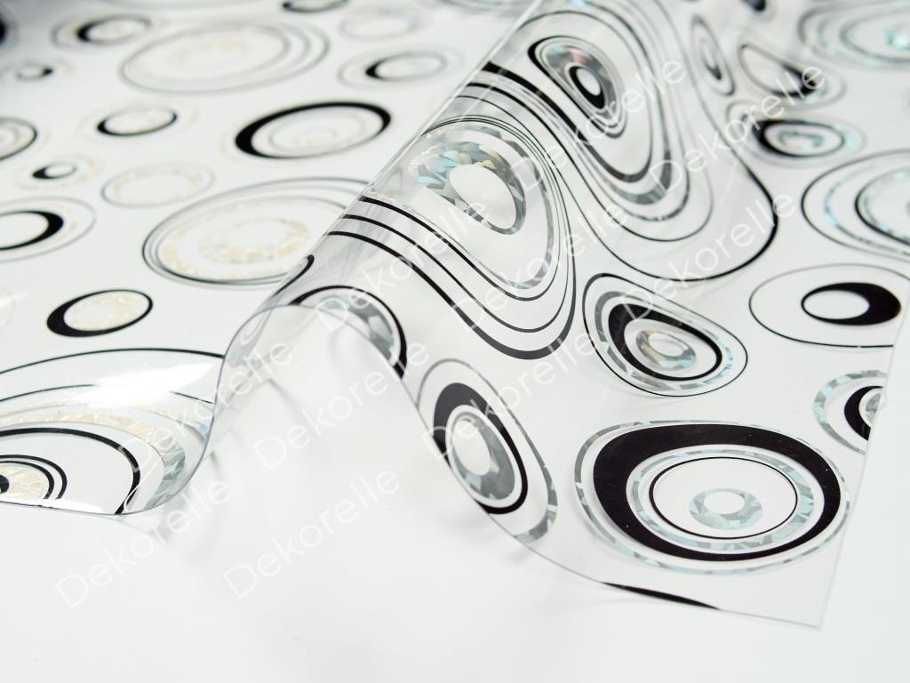 КЛЕЕНКА СИЛИКОНОВАЯ DEKORELLE 023 (ПРОЗРАЧНЫЙ ФОН) РАЗМЕР 0,8Х20М ТОЛЩИНА 0,7ММ