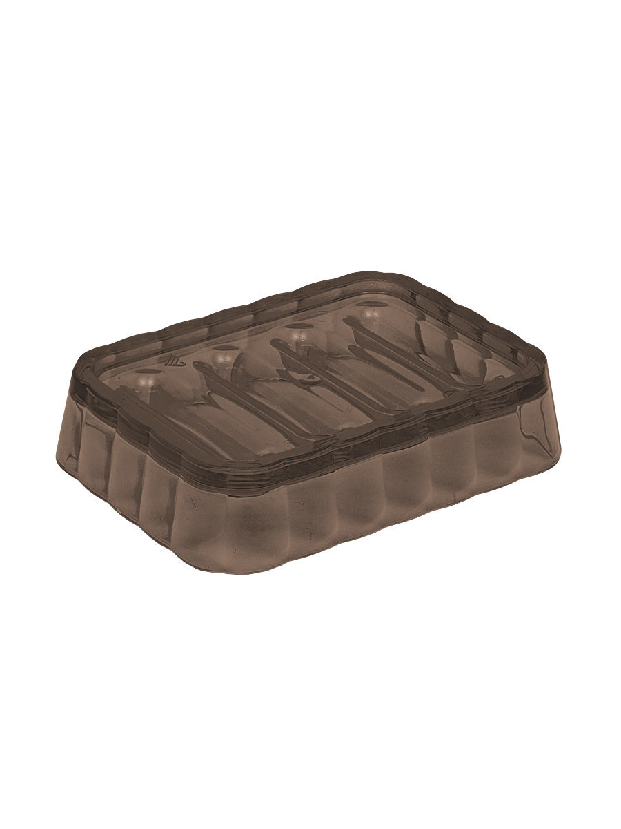 Мыльница пласт. КРИСТАЛЛ тонированная М6793