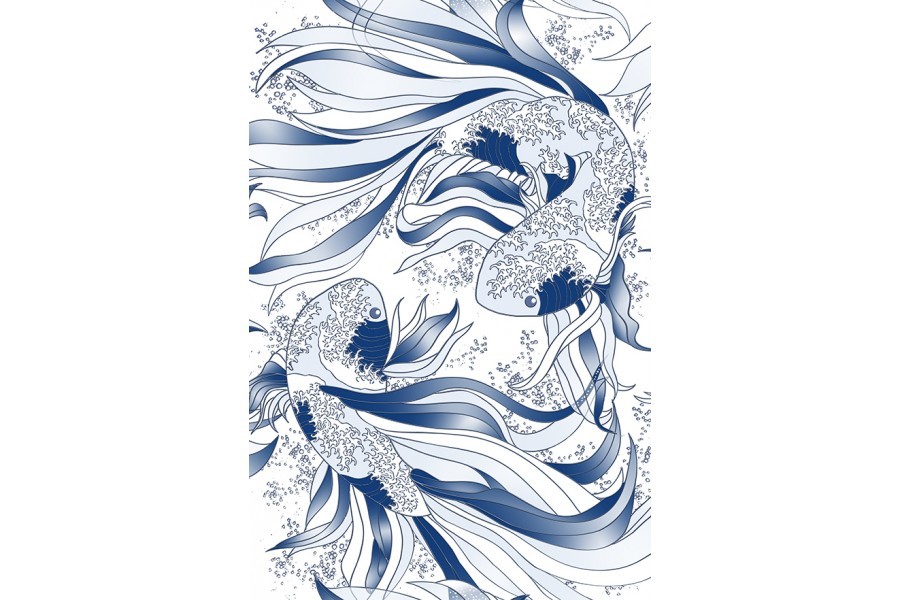 Панно из 3 плиток Borneo РWU09BRN1 50х74,7см