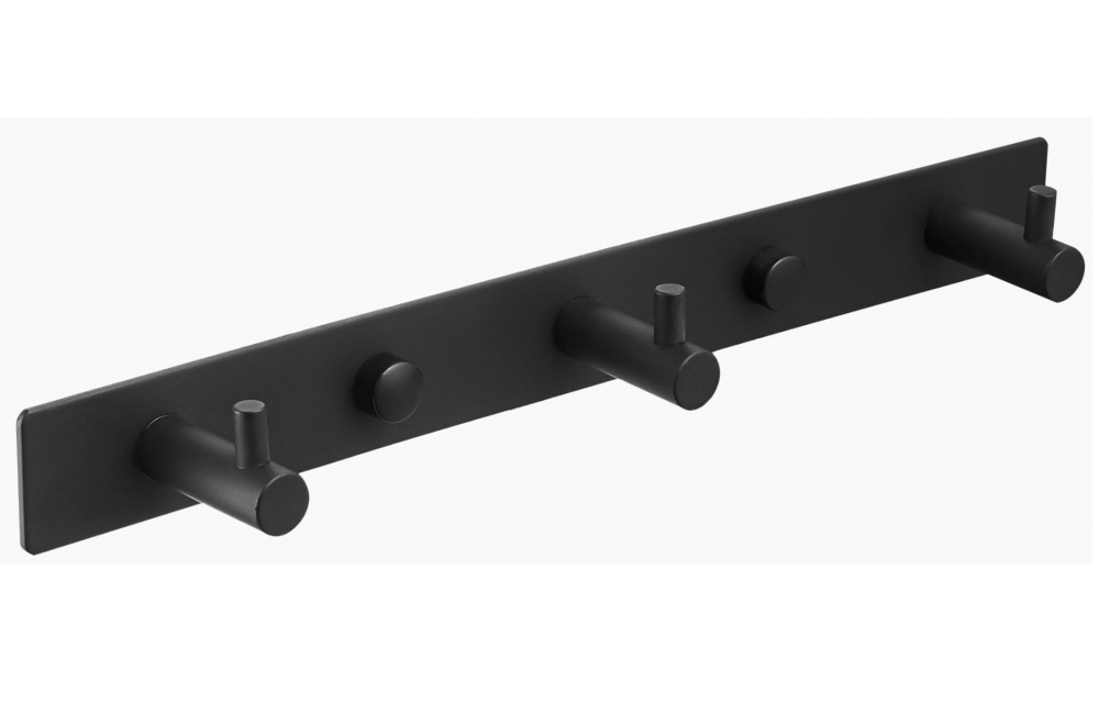 Вешалка с 3-мя крючками черный R011 арт.102410 - 555309 - купить в АПлайн