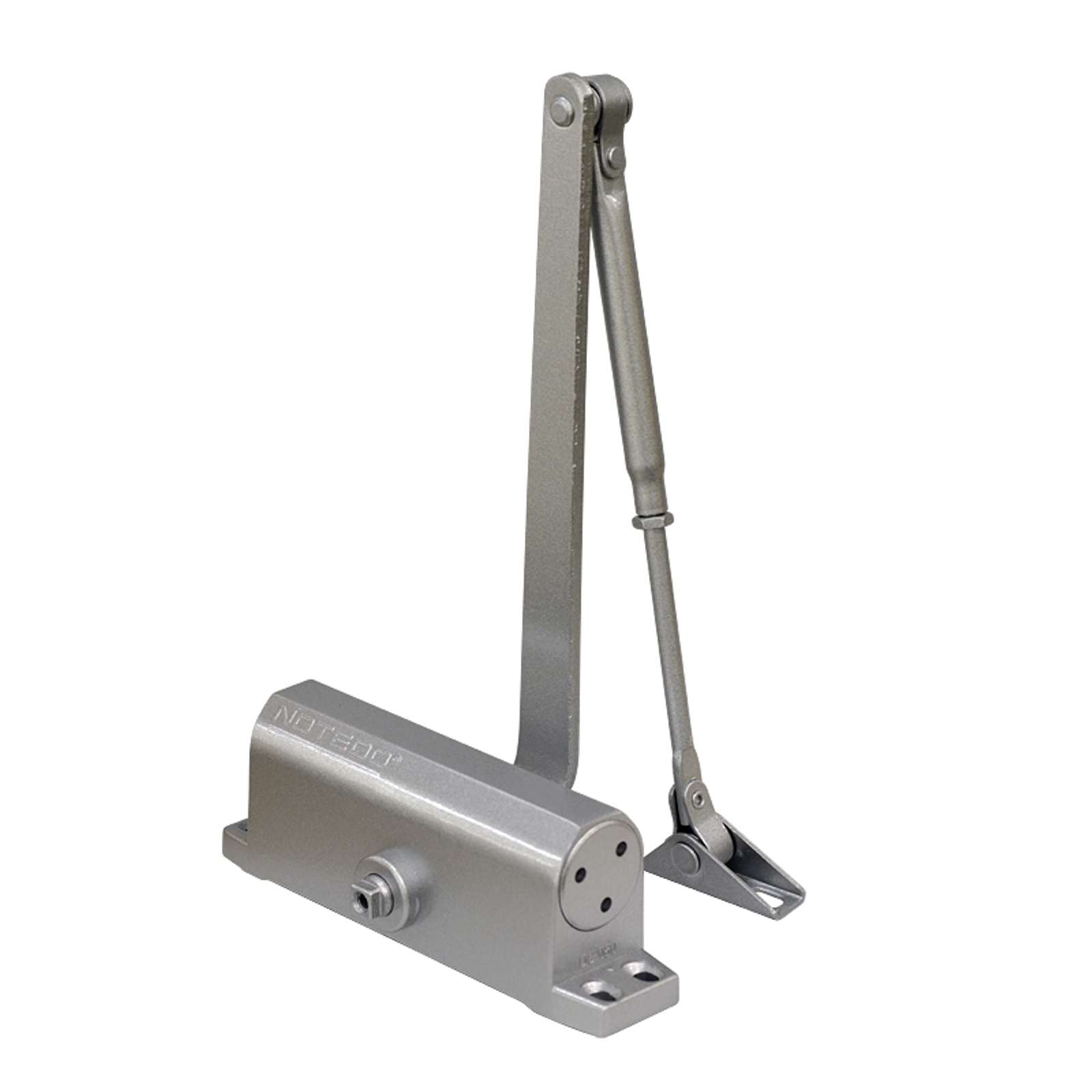 Доводчик дверной NOTEDO DC-060-I GRAY до 60кг серый