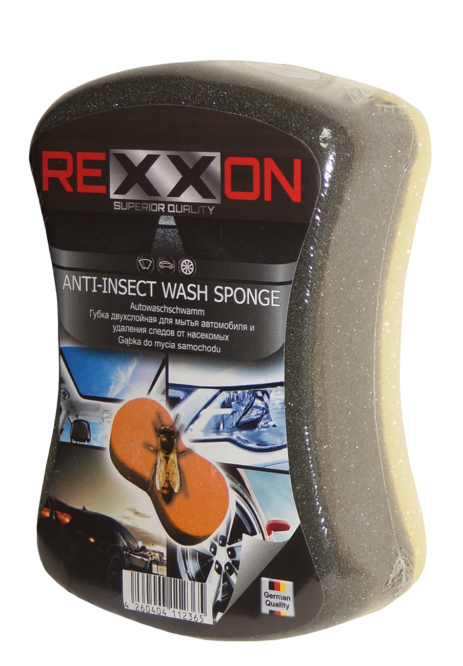 Губка автомобильная REXXON двухслойная