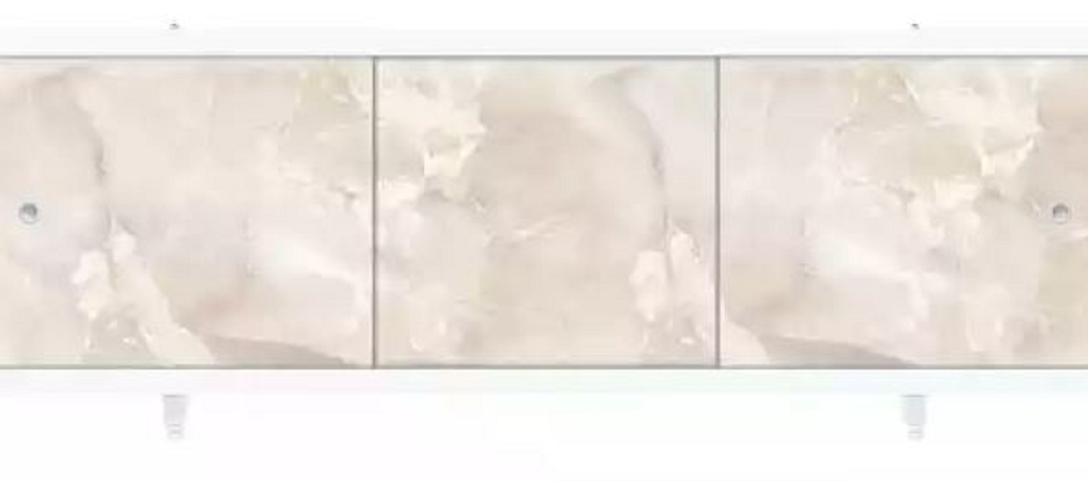 Экран для ванн МЕТАКАМ Монолит-М мрамор бежевый 1,48 м,арт. 047450