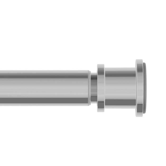 Карниз для ванной комнаты IDDIS хром глянцевый  110х200 см, Elegante RSC0120i14 - RSC0120i14 - купить в АПлайн