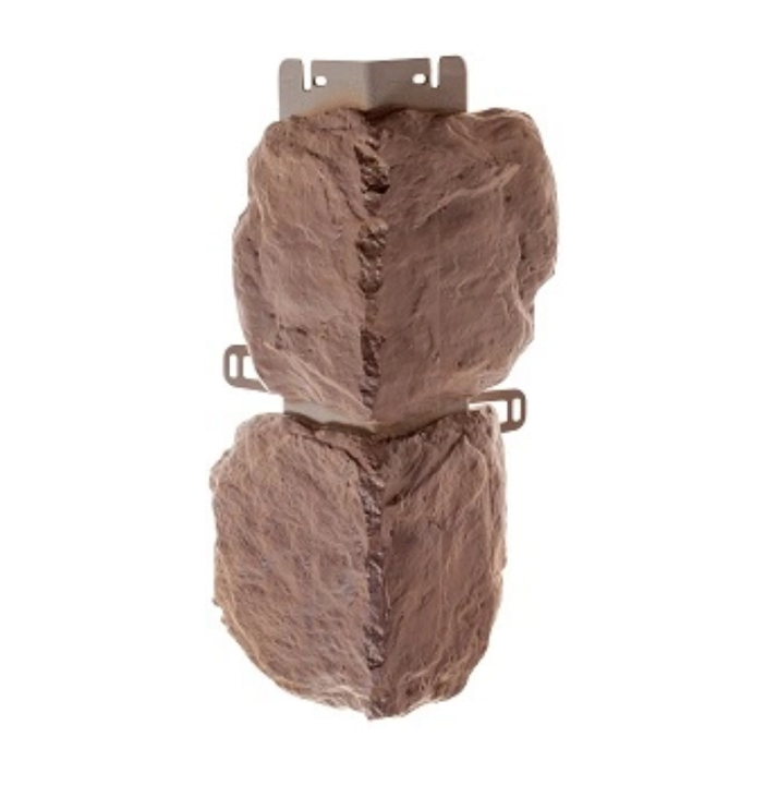 Угол наружный "Альта Профиль" Камень Бутовый Скифский 440х180х43мм