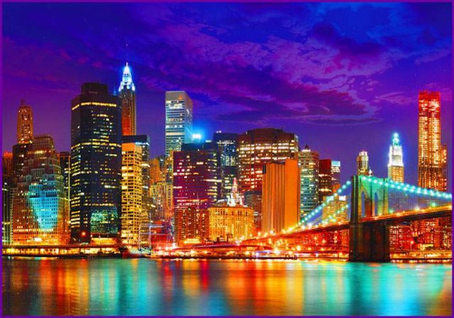 Фотообои  "Нью-Йорк" 4л. 134х196 /011038