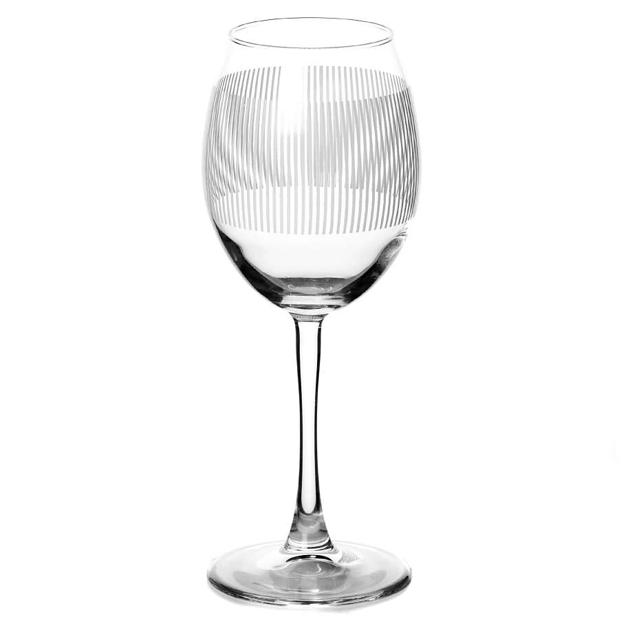 Бокал стекл. Pasabahce Lotta 440мл с рисунком 44728SLBD