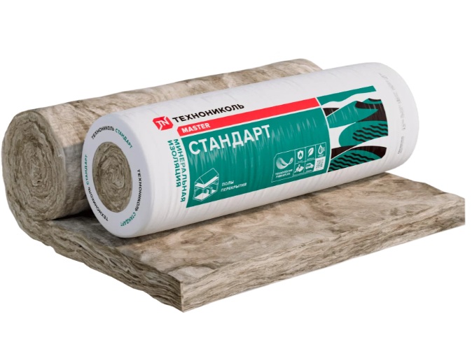 Утеплитель "ТехноНИКОЛЬ" Стандарт 6150х1220х50мм / 15,006м2 - 0,7503м3 / 2 рулона / 113355