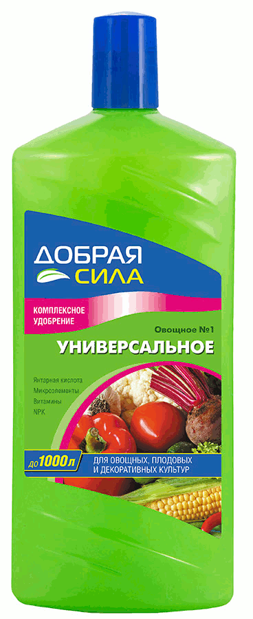 УДОБРЕНИЕ ДОБРАЯ СИЛА Д/ОТКР ГРУНТА,УНИВЕРСАЛ 1Л*** 