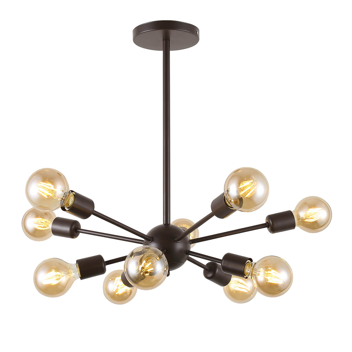 Светильник подвесной люстра RIVOLI LOFT Grethen 5083-310 10хЕ27 40 Вт лофт - кантри /833 - Б0050842 - купить в АПлайн