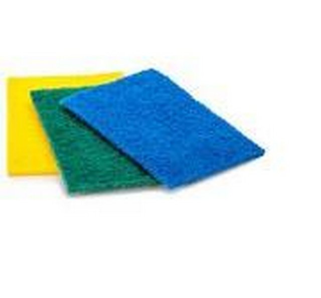 Губка абразивная Рыжий кот 100х140мм 3шт 2931