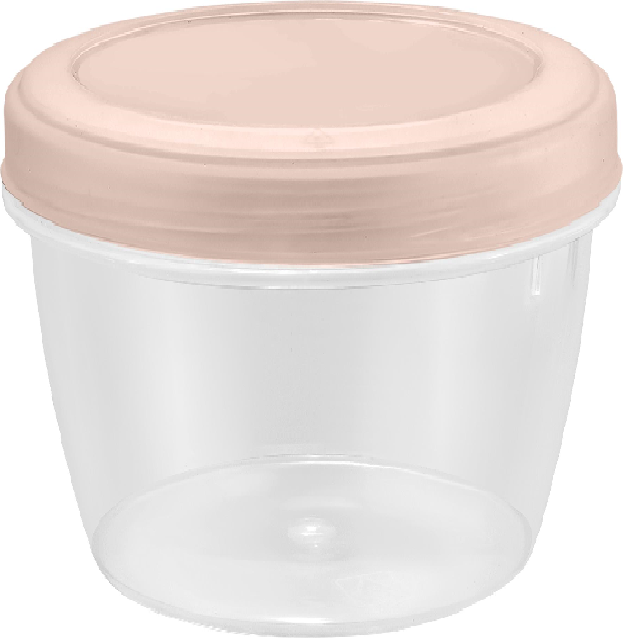 Банка для продуктов Plast Teame HELSINKI 0,7 персиковая карамель PT119111040