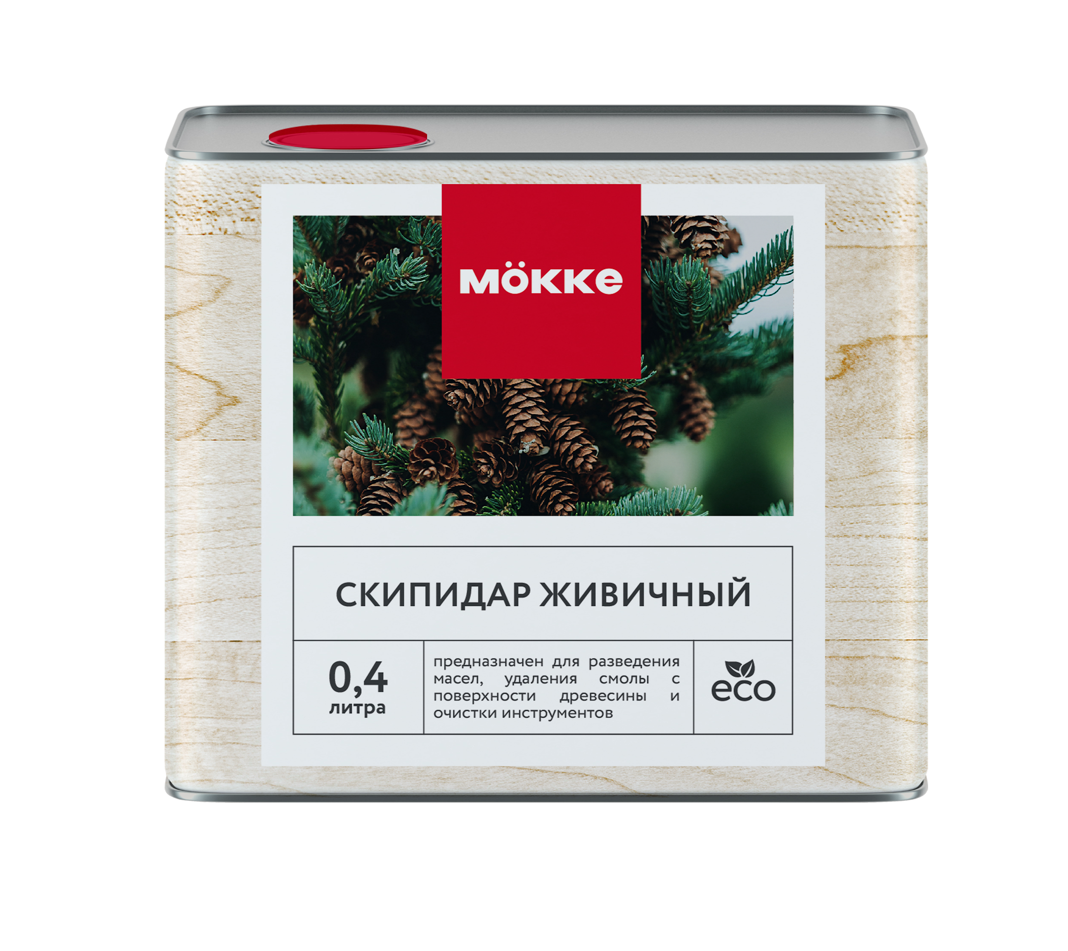 Скипидар живичный MÖKKE 0,4л