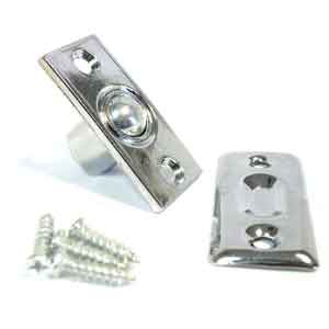 Ограничитель дверной шариковый Аккорд ЗД-1 Хром