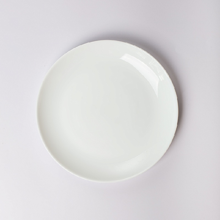 Тарелка стеклокерам WHITE-ELEGANCE 19,5см PO-195E 115679