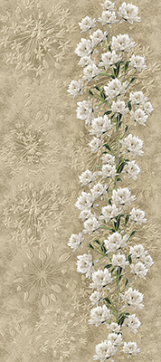 Панель ПВХ Нежность золотистая узор 0,25х2,7м / 280