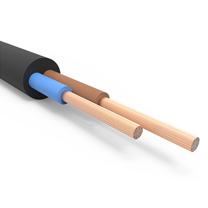 Кабель КГтп-ХЛ 2х1,5 ГОСТ (10м)