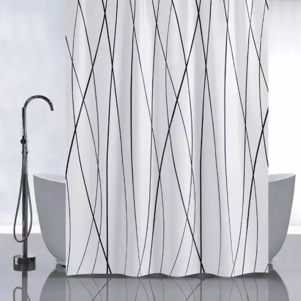 Штора для ванной комнаты "Санакс" 1800х1800 паутина, без колец (01-96) 067392 - 067392 - купить в АПлайн