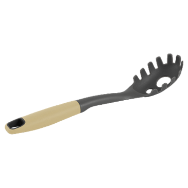 Ложка пласт. Virtuoso для спагетти сливочный крем GR1087СЛ