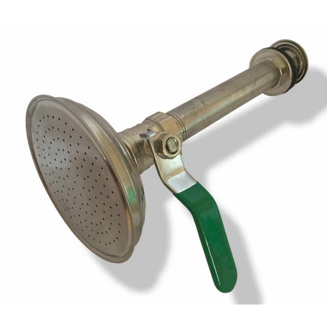 Душ летний для врезки в бак (кран шаровой 1/2 + лейка)