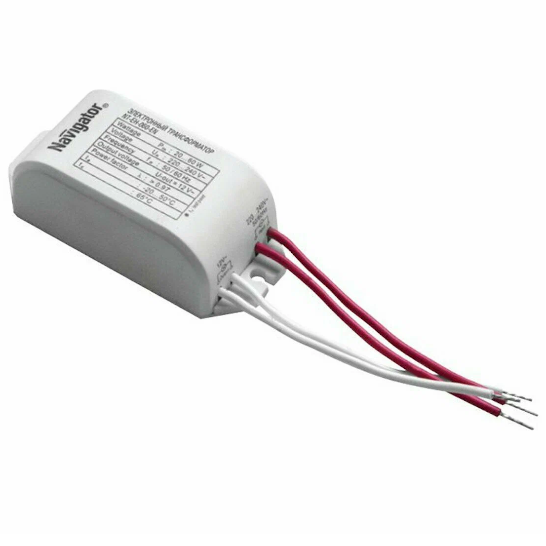 Трансформатор Navigator электронный 60вт арт. NT-EH-060-EN