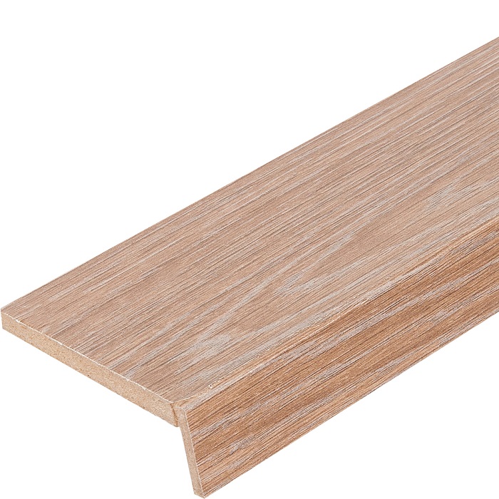 Наличник прямой телескопический Лиственница натуральная 80х8х2150 (к двери Next), Экошпон