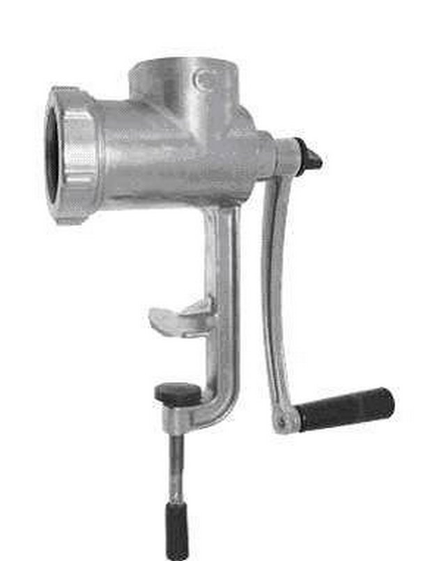 МЯСОРУБКА РУЧНАЯ "УРАЛОЧКА" АЛЮМИНИЕВАЯ МА-С (С НАСАДКАМИ)