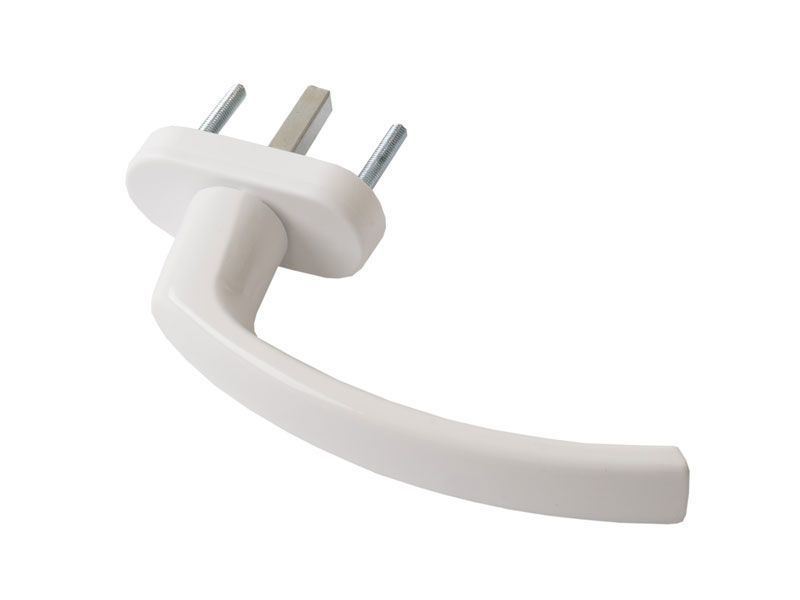 Ручка для пластиковых окон (дверей) белая