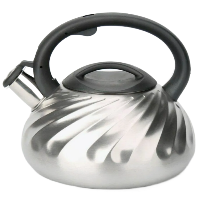 Чайник нерж. RasheL 3л со свистком М-7187