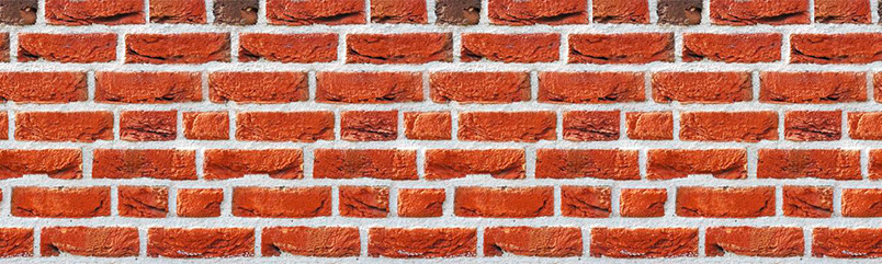 Панель-фартук Кирпич фотопечать 600х2000мм