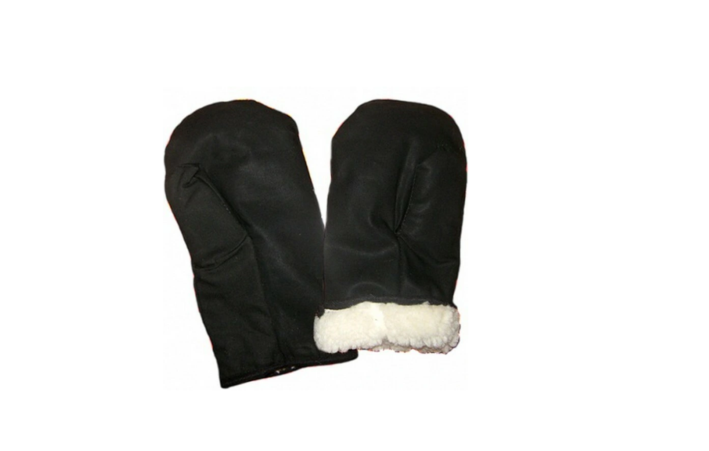 Рукавицы меховые (шерсть) ткань оксфорд