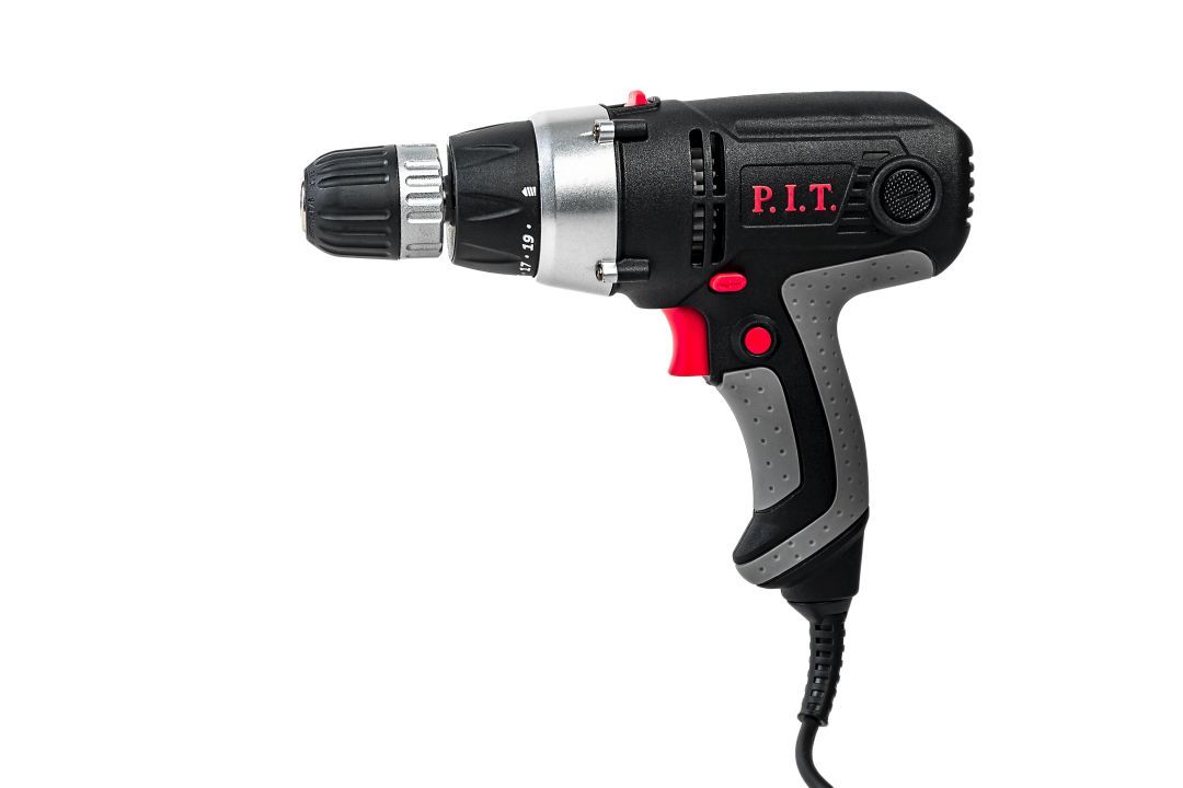 Дрель-шуруповерт сетевая 400Вт, 26Hm (2 скорости) P.I.T РВМ10-С2 МАСТЕР