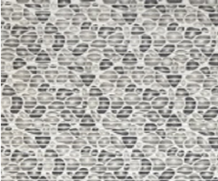 Коврик мерный ПВХ VILINA 0,65х15м серый V15