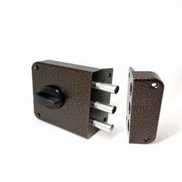 Замок накладной ЗЕНИТ ЗН1-3-3 медь - 4-556 - купить в АПлайн