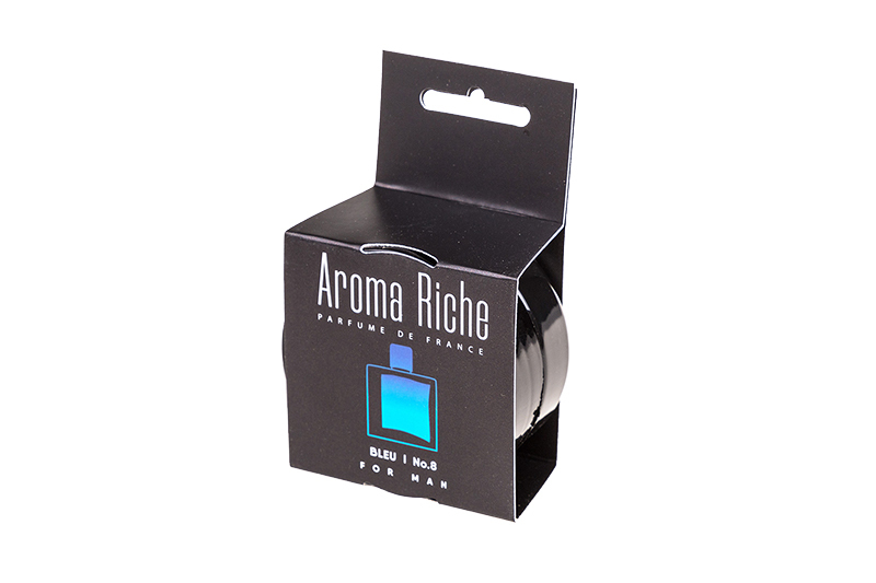 АРОМАТИЗАТОР ГЕЛЕВЫЙ AROMA RICH МУЖСКОЙ АРОМАТ BLEU №8 ( CHANEL)ARBN8- купить в АПлайн