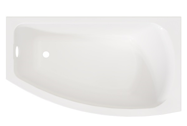 Ванна акриловая Radomir МЭРИ 1400x800 правая на каркасе с экраном