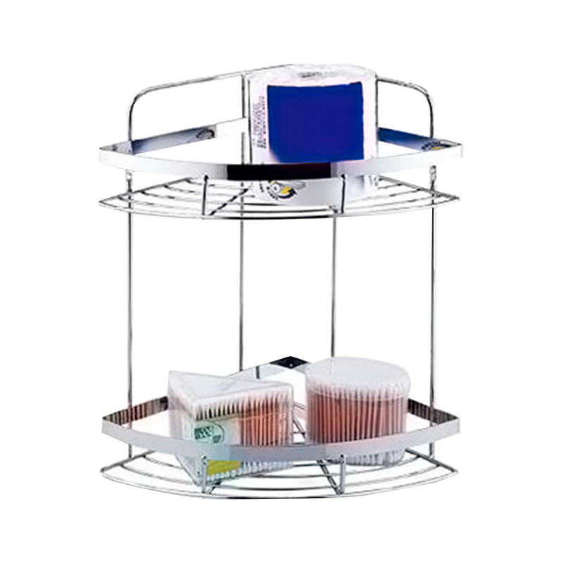 Полка для ванной GOTA ROCIO угловая 2-х ярусная G83292